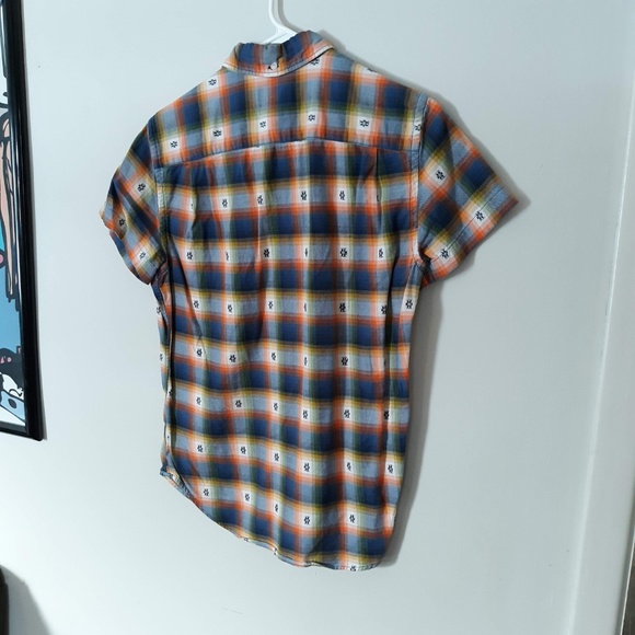 Gap Mens Small Plaid Button Down - Picture 4 of 4